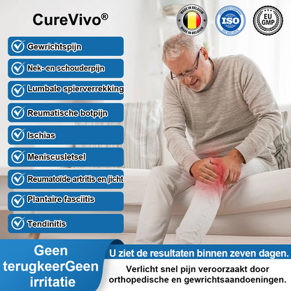 [Nieuwjaarsaanbieding] CureVivo® Pijnstillende &  herstellende lotion🕊Voor spier-, gewrichts- en zenuwpijn
