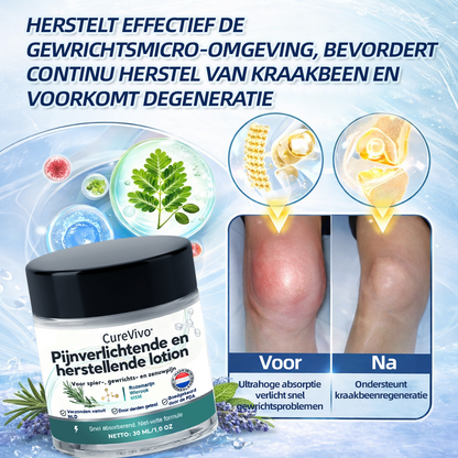 [Nieuwjaarsaanbieding] CureVivo® Pijnstillende &  herstellende lotion👨‍⚕️Voor spier-, gewrichts- en zenuwpijn