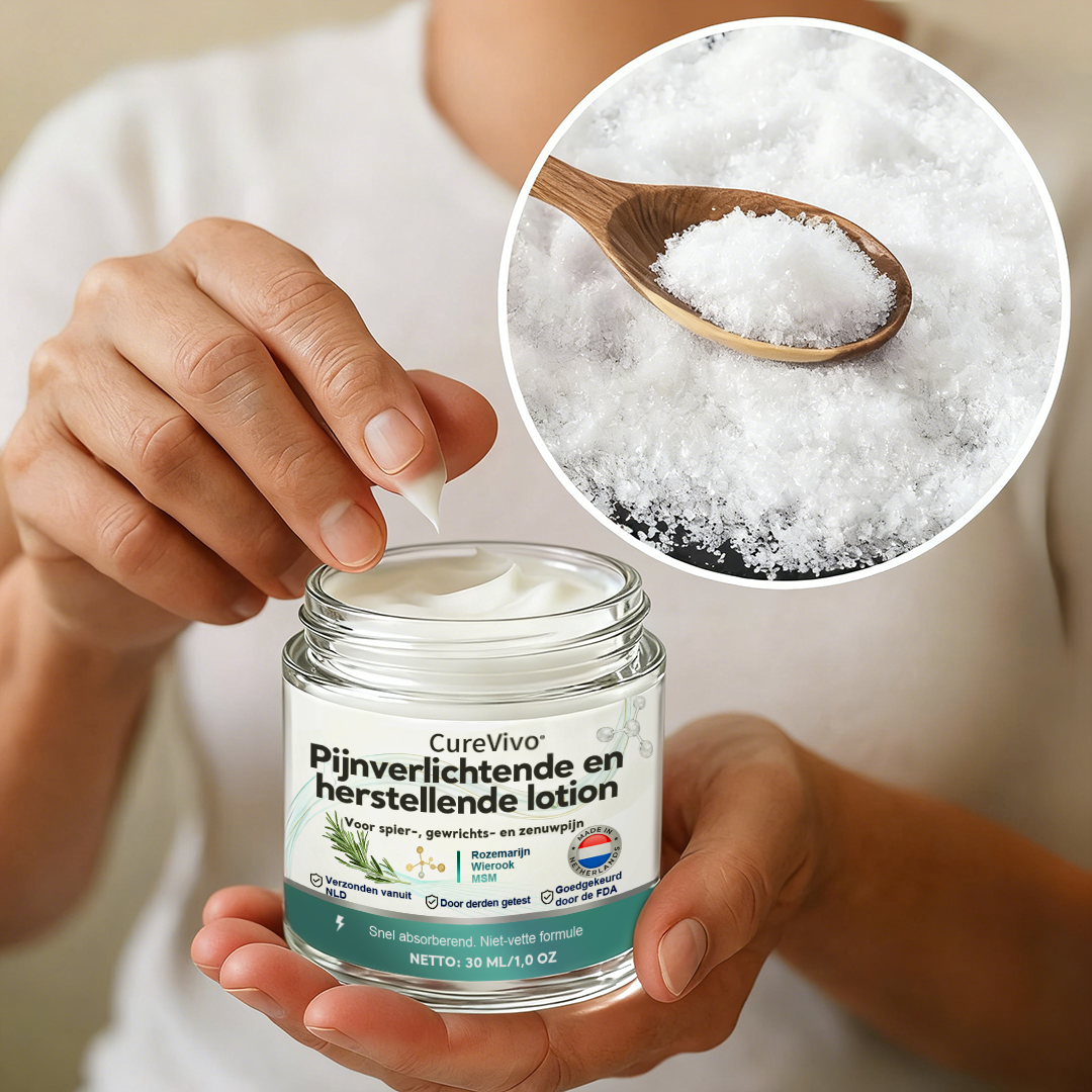 [Nieuwjaarsaanbieding] CureVivo® Pijnstillende &  herstellende lotion👨‍⚕️Voor spier-, gewrichts- en zenuwpijn