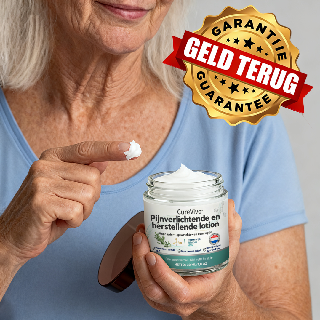 [Nieuwjaarsaanbieding] CureVivo® Pijnstillende &  herstellende lotion👨‍⚕️Voor spier-, gewrichts- en zenuwpijn