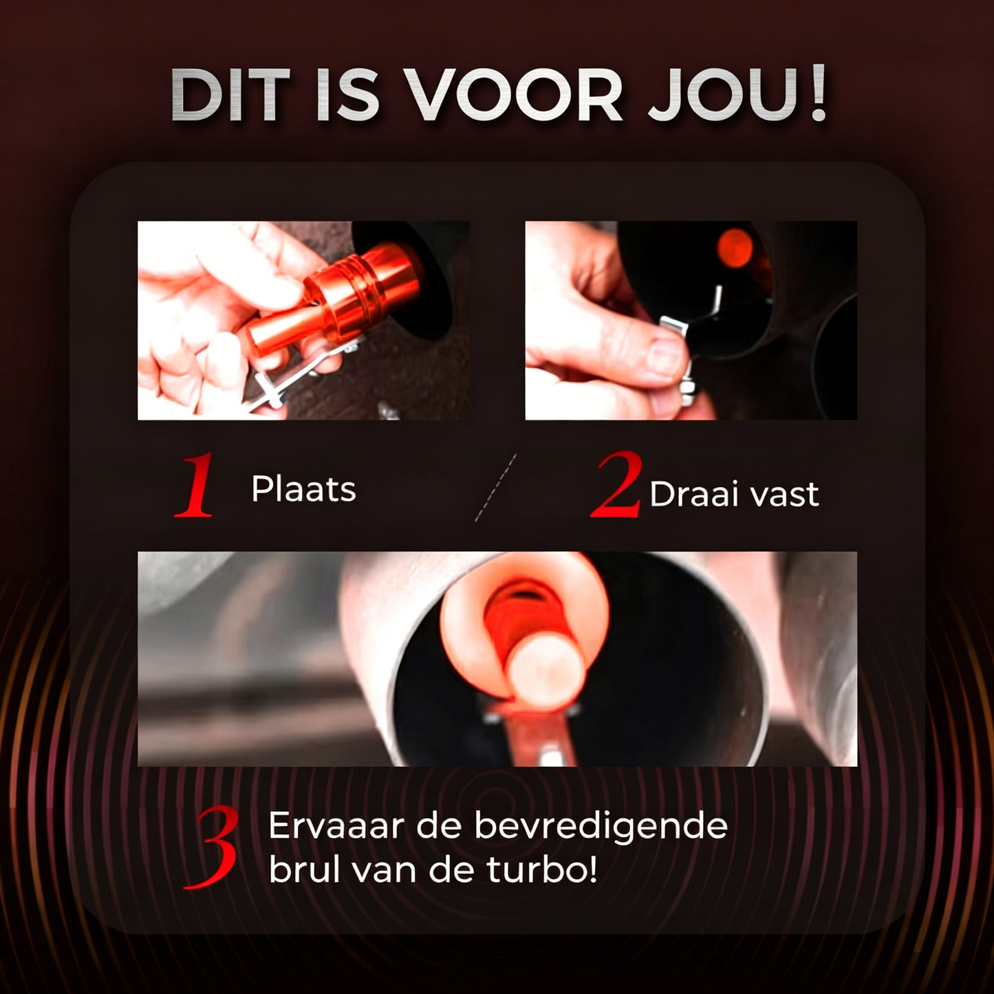 🎄BVJ ® Kerstdeal ALTIJD 50% KORTING!🏍️🔊 Turbo Sound Simulator-Fluitje – Racewagen Geluid, Militaire Kwaliteit & Universeel Compatibel（Auto's/Motoren/SUV's!）