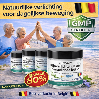 [Nieuwjaarsaanbieding] CureVivo® Pijnstillende &  herstellende lotion🕊Voor spier-, gewrichts- en zenuwpijn